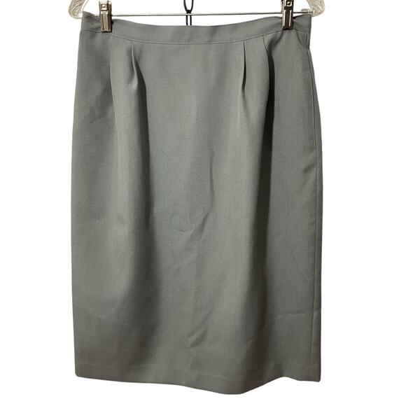 Le Suit 2PC Skirt Suit Women’s 12 Plaid Blazer & Matching Skirt Excellent - Picture 6 of 9